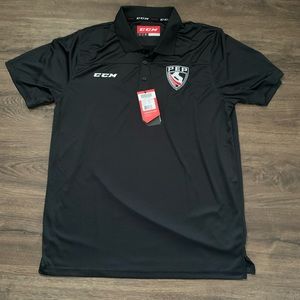 ❗️CCM Hockey Power Edge Pro Golf Polo L ❗️